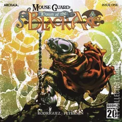 Variant Cover for Mouse Guard: Dawn of the Black Axe #1