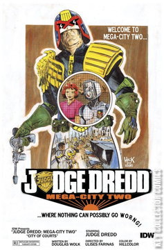 Variant Cover for Judge Dredd: Mega-City Two #4