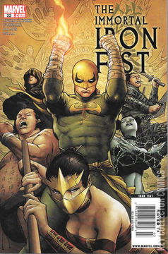 Variant Cover for Immortal Iron Fist #22