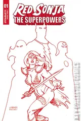 Variant Cover for Red Sonja: The Superpowers #1