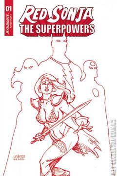 Variant Cover for Red Sonja: The Superpowers #1