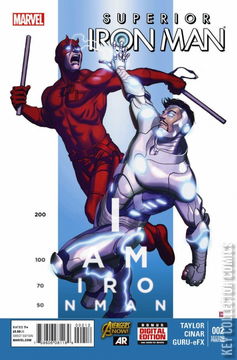 Variant Cover for Superior Iron Man #2