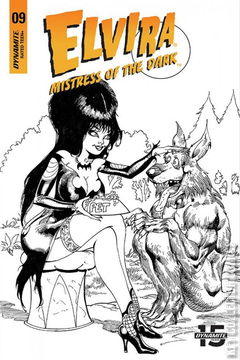 Variant Cover for Elvira: Mistress of the Dark #9