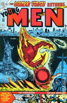 Variant Cover for Young Men #25