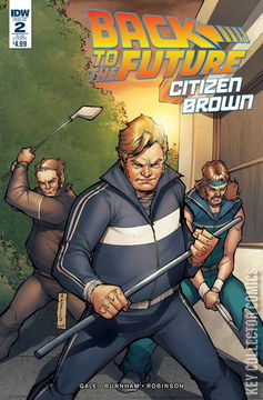 Variant Cover for Back to the Future: Citizen Brown #2