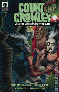 Variant Cover for Count Crowley: Mediocre Midnight - Monster Hunter #2
