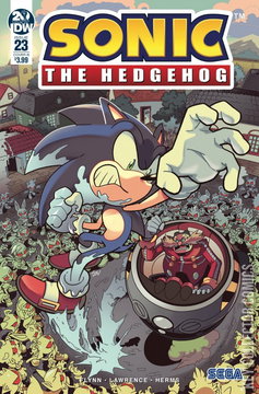 Variant Cover for Sonic the Hedgehog #23