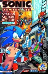 Variant Cover for Sonic the Hedgehog #257