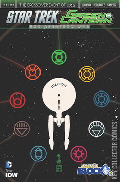 Variant Cover for Star Trek / Green Lantern: The Spectrum War #1