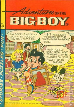Variant Cover for Adventures of the Big Boy #148