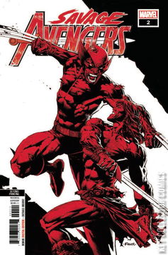 Variant Cover for Savage Avengers #2