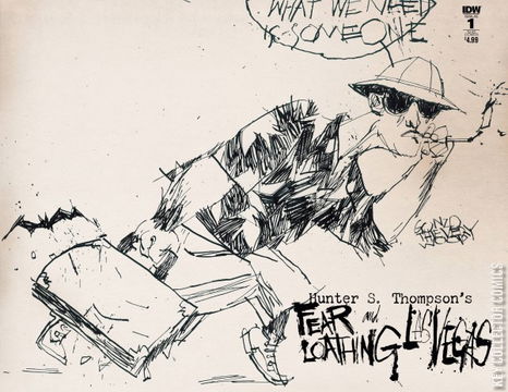 Variant Cover for Fear and Loathing In Las Vegas #3
