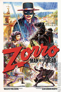 Variant Cover for Zorro: Man of the Dead #2