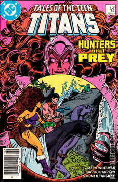 Variant Cover for Tales of the Teen Titans #74