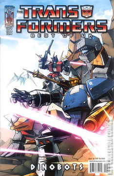 Variant Cover for Transformers: Best of the UK - Dinobots #6