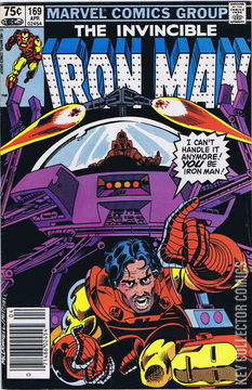 Variant Cover for Iron Man #169