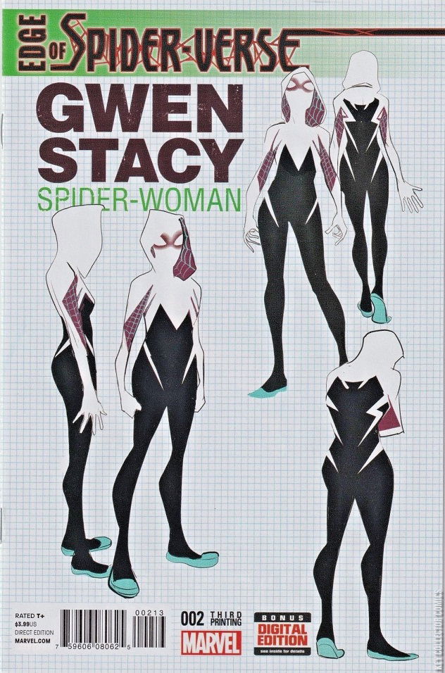 Edge of Spider-Verse #2 3rd Print Published January 20