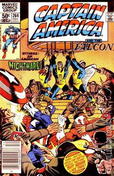 Variant Cover for Captain America #264