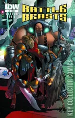 Variant Cover for Battle Beasts #2