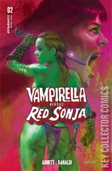 Variant Cover for Vampirella Versus Red Sonja #2