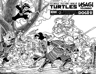 Teenage Mutant Ninja Turtles / Usagi Yojimbo: WhereWhen #2 