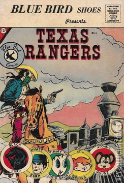 Variant Cover for Texas Rangers In Action #16
