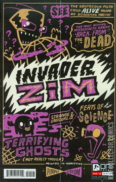 Variant Cover for Invader Zim #1