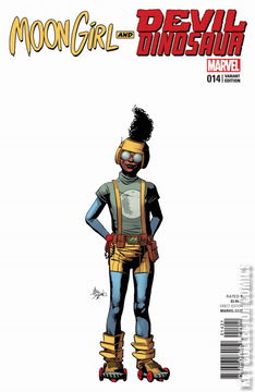 Variant Cover for Moon Girl and Devil Dinosaur #14