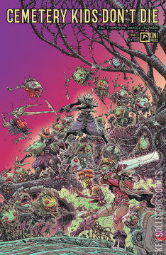 Variant Cover for Cemetery Kids Don't Die #1