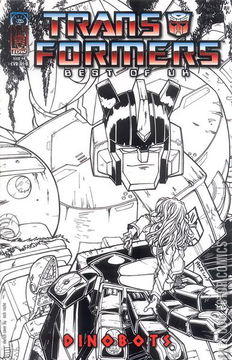 Variant Cover for Transformers: Best of the UK - Dinobots #4
