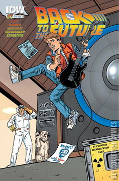 Variant Cover for Back to the Future #1