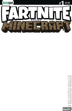Variant Cover for Fartnite vs. Minecrapt #1