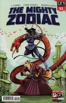 Variant Cover for The Mighty Zodiac #1