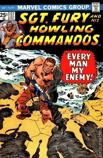Cover art for Sgt. Fury and His Howling Commandos #127