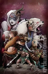 Variant Cover for Mighty Barbarians #3