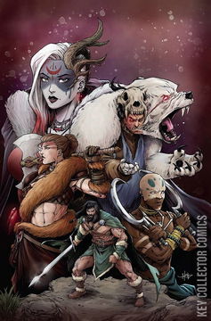 Variant Cover for Mighty Barbarians #3