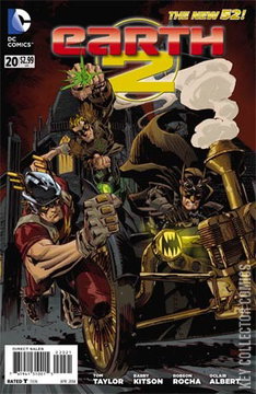 Variant Cover for Earth 2 #20