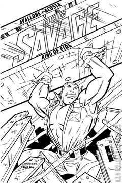 Variant Cover for Doc Savage: The Ring of Fire #2