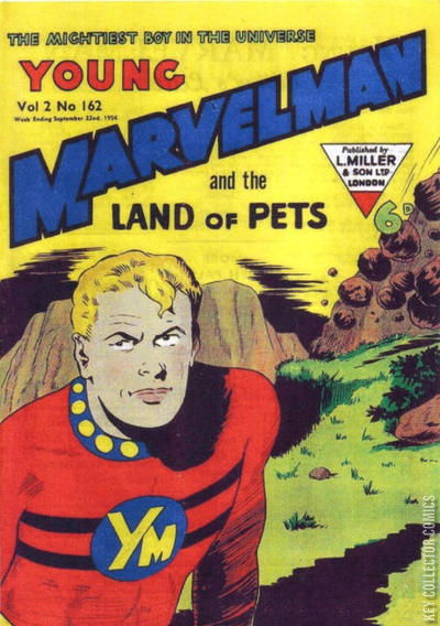 Cover art for Young Marvelman #162 