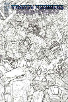 Variant Cover for Transformers: Megatron - Origin #1