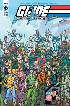 Variant Cover for G.I. Joe: A Real American Hero #274