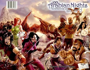 Variant Cover for 1001 Arabian Nights: The Adventures of Sinbad #1