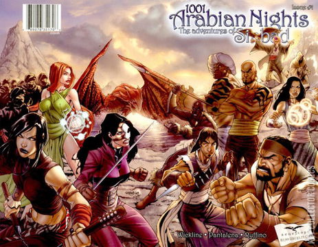 Variant Cover for 1001 Arabian Nights: The Adventures of Sinbad #1