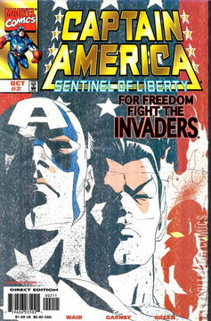 Variant Cover for Captain America: Sentinel of Liberty #2