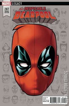 Variant Cover for Despicable Deadpool #287