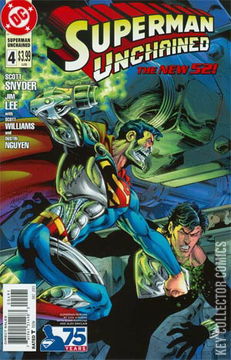 Variant Cover for Superman Unchained #4