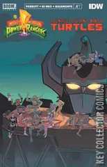 Variant Cover for Mighty Morphin Power Rangers / Teenage Mutant Ninja Turtles #1