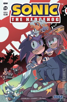 Variant Cover for Sonic the Hedgehog #38