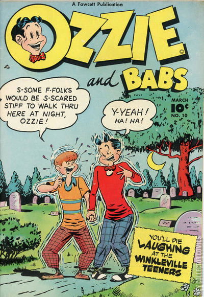 Ozzie & Babs #10 Published March 1949 | Key Collector Comics