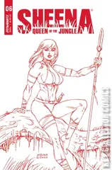 Variant Cover for Sheena, Queen of the Jungle #6